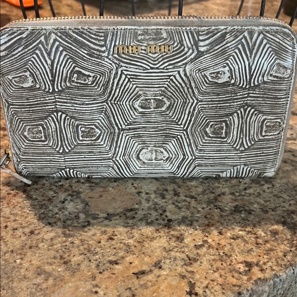 Miu Miu rare tortoise print